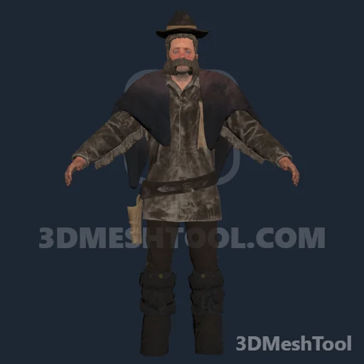 mp_g_m_m_animalpoachers_01: foto do modelo no RedM (RDR2)