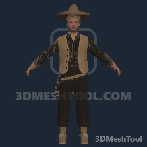 mp_g_m_m_unibanditos_01: foto do modelo no RedM (RDR2)