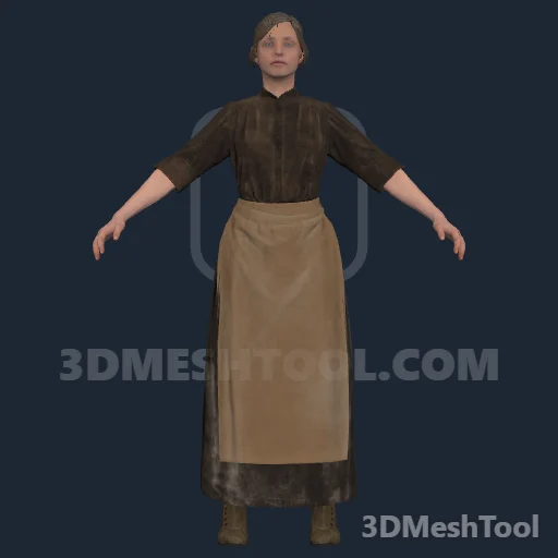 mp_u_f_m_nat_worker_01: foto do modelo no RedM (RDR2)