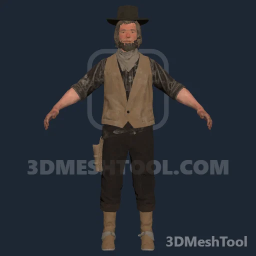 mp_u_m_m_animalpoacher_01 - hash 0xF00A64EC / 4027213036: foto no RedM (RDR2)