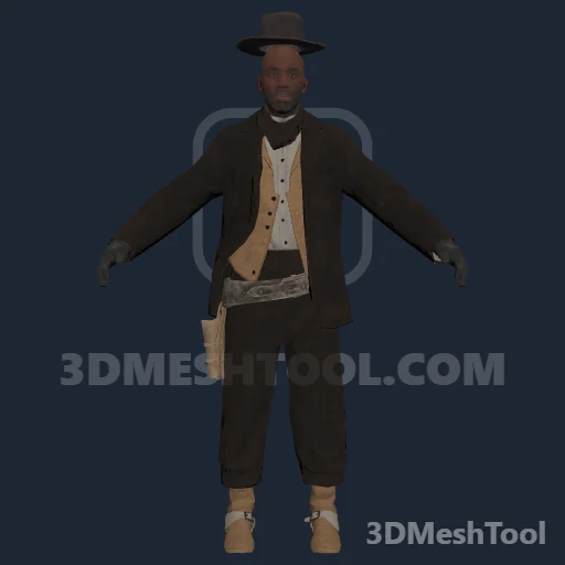 mp_u_m_m_animalpoacher_05: foto do modelo no RedM (RDR2)