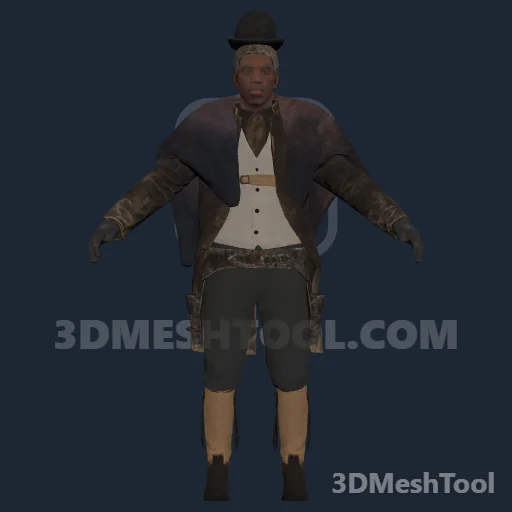mp_u_m_m_animalpoacher_06: foto do modelo no RedM (RDR2)