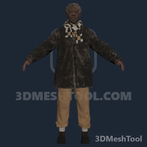 mp_u_m_m_bountytarget_008: foto do modelo no RedM (RDR2)