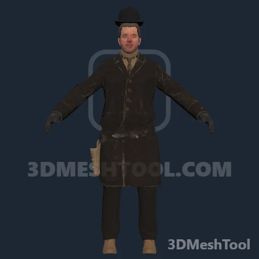 mp_u_m_m_bountytarget_023: foto do modelo no RedM (RDR2)