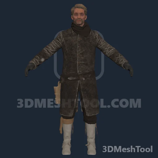 mp_u_m_m_bountytarget_024: foto do modelo no RedM (RDR2)