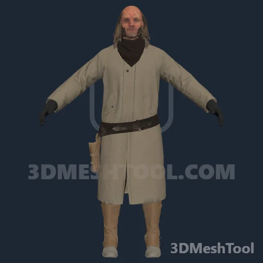 mp_u_m_m_bountytarget_029: foto do modelo no RedM (RDR2)