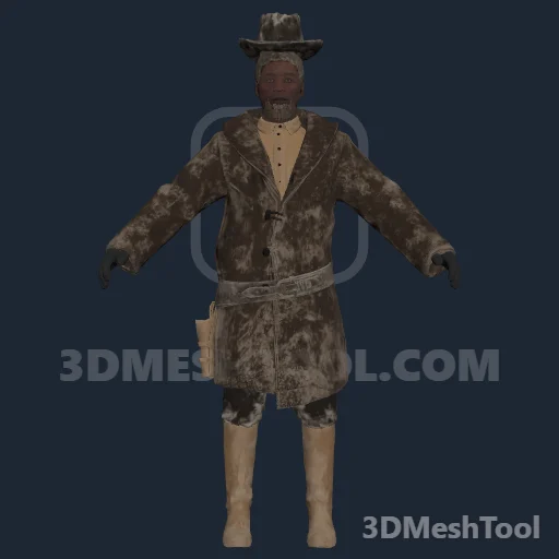 mp_u_m_m_bountytarget_037: foto do modelo no RedM (RDR2)