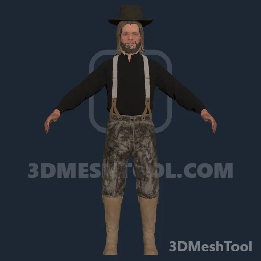 mp_u_m_m_buyer_regular_03: foto do modelo no RedM (RDR2)