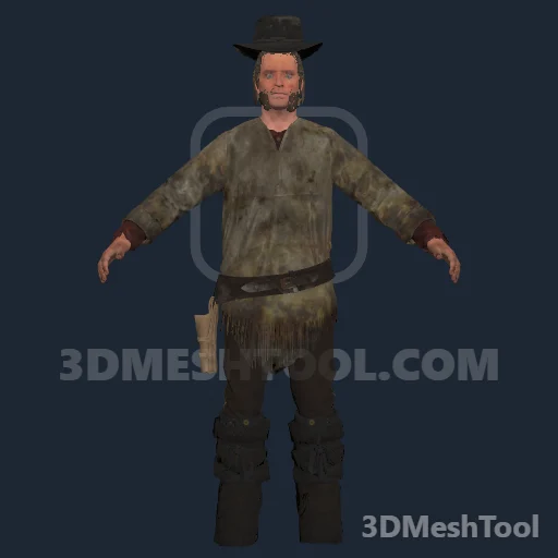 mp_u_m_m_dyingpoacher_03: foto do modelo no RedM (RDR2)