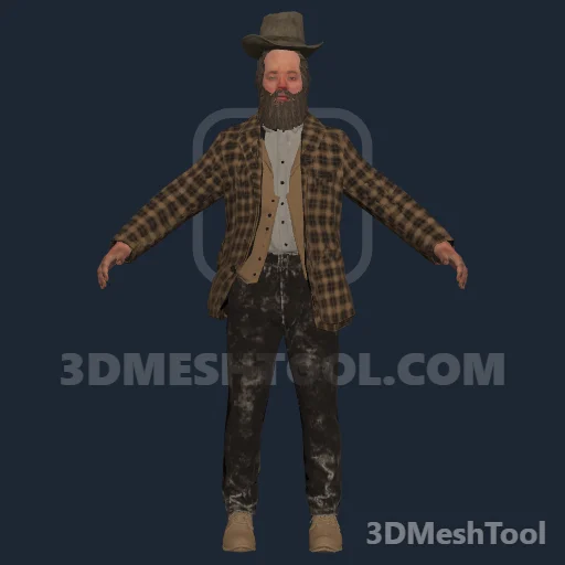 mp_u_m_m_outlaw3_warner_01 - hash 0xCB422A48 / 3410111048: foto no RedM (RDR2)