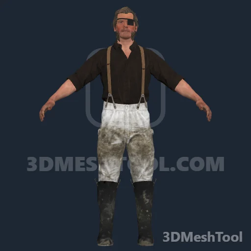 mp_u_m_m_saloonbrawler_01 - hash 0x60C69F07 / 1623629575: foto no RedM (RDR2)
