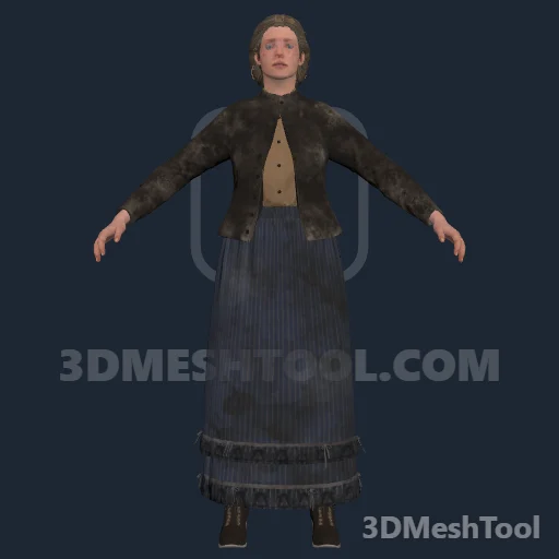 msp_bountyhunter1_females_01 - hash 0xF61DB75E / 4129142622: foto no RedM (RDR2)