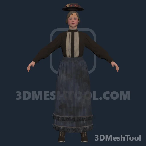re_coachrobbery_females_01 - hash 0x629F1377 / 1654592375: foto no RedM (RDR2)