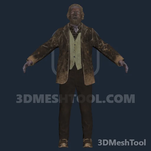 re_corpsecart_males_01: foto do modelo no RedM (RDR2)