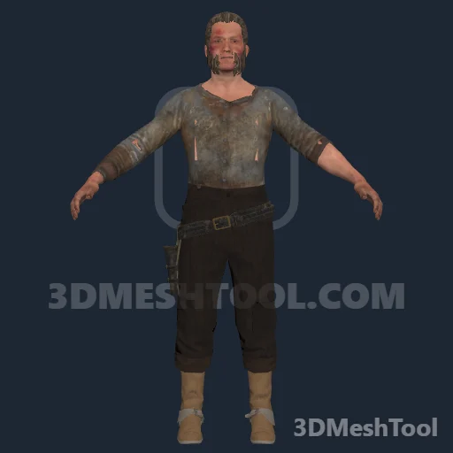 re_darkalleyambush_males_01: foto do modelo no RedM (RDR2)