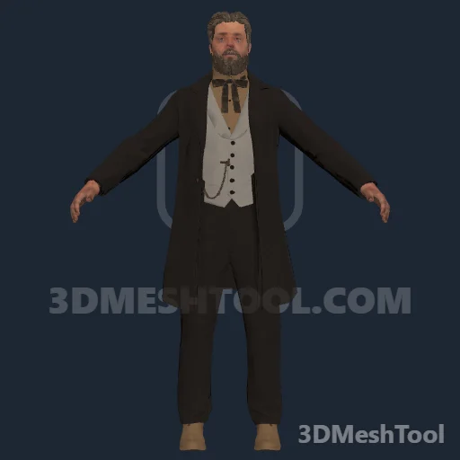 re_footrobbery_males_01: foto do modelo no RedM (RDR2)