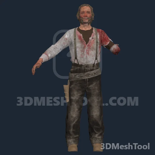 re_injuredrider_males_01: foto do modelo no RedM (RDR2)