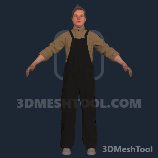 re_lostdog_teens_01: foto do modelo no RedM (RDR2)