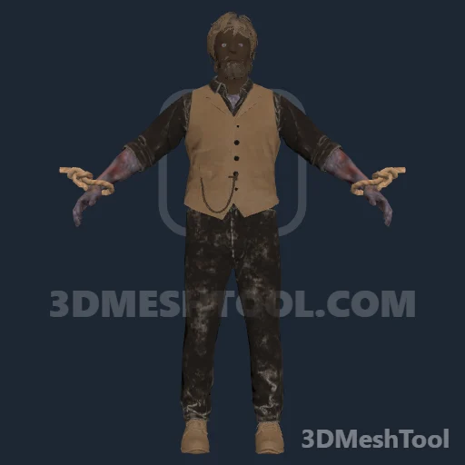 re_murdercamp_males_01: foto do modelo no RedM (RDR2)