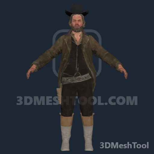 re_townrobbery_males_01: foto do modelo no RedM (RDR2)