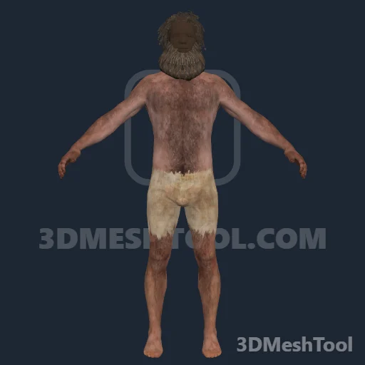 re_wildman_01: foto do modelo no RedM (RDR2)