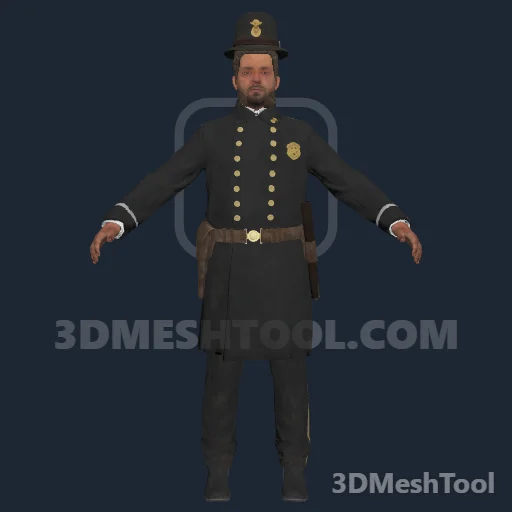 s_m_m_ambientblwpolice_01 - hash 0x8F45DDEB / 2403720683: foto no RedM (RDR2)