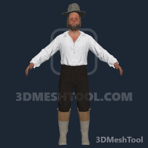 s_m_m_cghworker_01 - hash 0x9E19AFE2 / 2652483554: foto no RedM (RDR2)