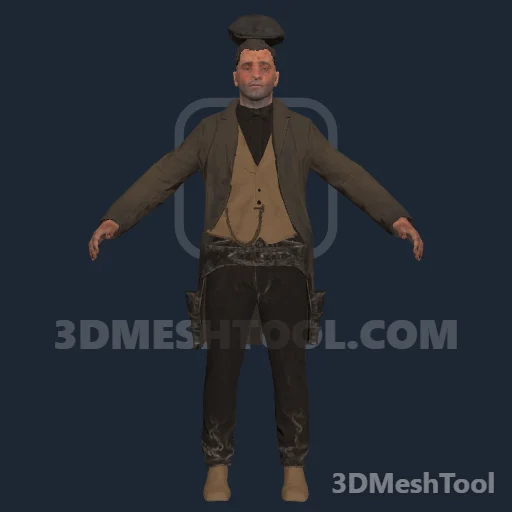 s_m_m_cornwallguard_01 - hash 0xBF1F0776 / 3206481782: foto no RedM (RDR2)