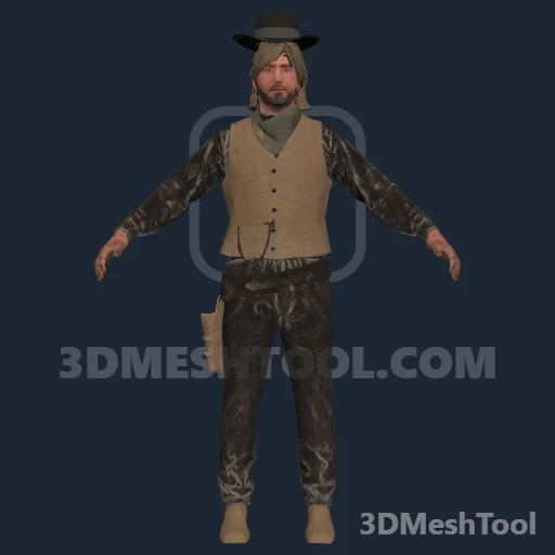 s_m_m_hofguard_01: foto do modelo no RedM (RDR2)