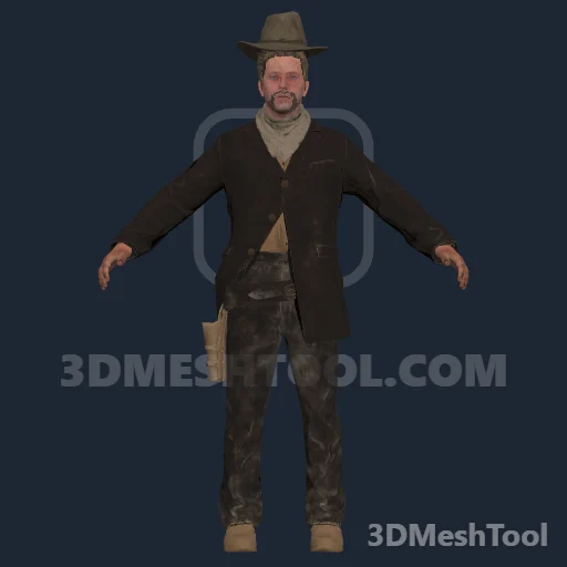 s_m_m_micguard_01: foto do modelo no RedM (RDR2)