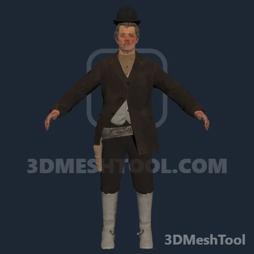s_m_m_racrailguards_01: foto do modelo no RedM (RDR2)