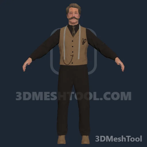 s_m_m_tailor_01: foto do modelo no RedM (RDR2)