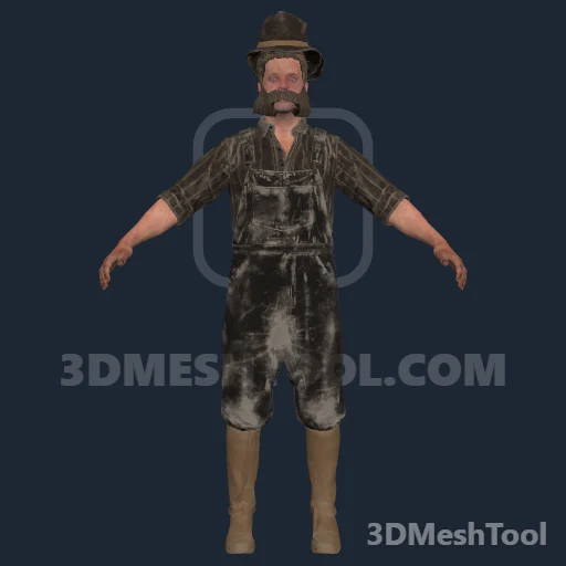 u_m_m_emrfarmhand_03: foto do modelo no RedM (RDR2)