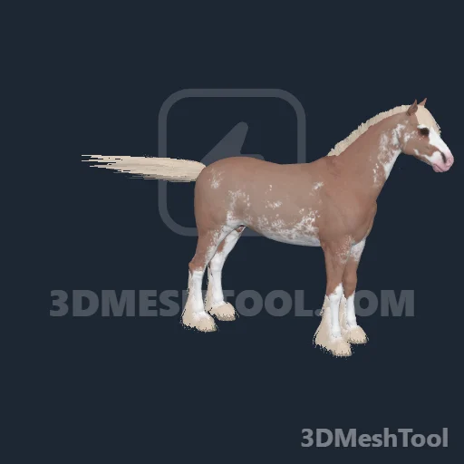 a_c_horse_gypsycob_palominoblagdon: foto do modelo no RedM (RDR2)