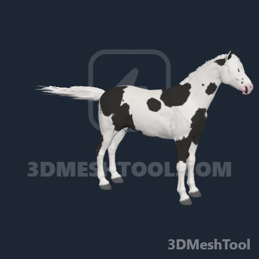 a_c_horse_missourifoxtrotter_blacktovero: foto do modelo no RedM (RDR2)