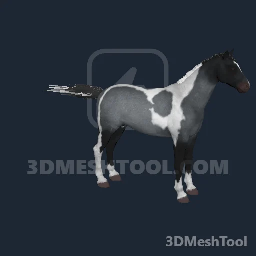 A_C_HORSE_NORFOLKROADSTER_PIEBALDROAN - hash 0xAB13C4C9 / 2870199497: foto no RedM (RDR2)