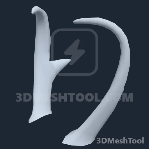 collision_pronghorn_horn0: foto do modelo no RedM (RDR2)