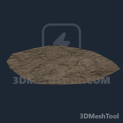 MP005_P_DIRTPILE_BAY_UNBURIED: foto do modelo no RedM (RDR2)