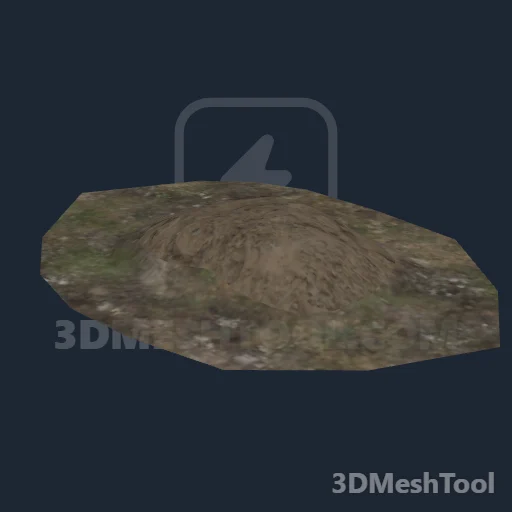 MP005_P_DIRTPILE_BIG03_BURIED - hash 0x47614E1F / 1197559327: foto no RedM (RDR2)