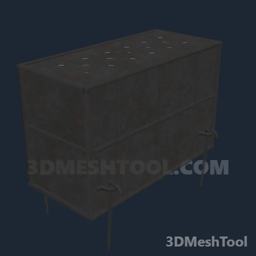 mp007_p_mp_wildanimalcage04: foto do modelo no RedM (RDR2)