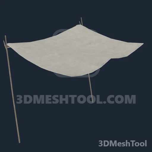mp007_p_nat_tent_awning01x: foto do modelo no RedM (RDR2)