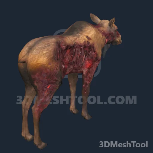 MP_A_C_MOOSE_01 - hash 0xF8FC8F63 / 4177301347: foto no RedM (RDR2)