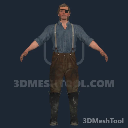 MP_U_M_M_SALOONBRAWLER_01 - hash 0x60C69F07 / 1623629575: foto no RedM (RDR2)