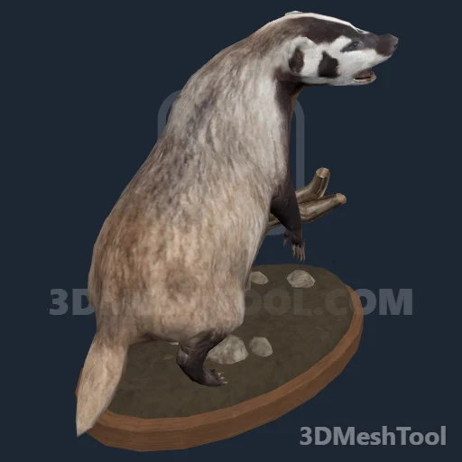 p_badger03x - hash 0x2CC86125 / 751329573: foto no RedM (RDR2)
