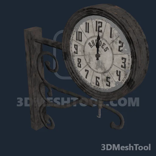 p_basicstationclockrhodes - hash 0x64B1534B / 1689342795: foto no RedM (RDR2)
