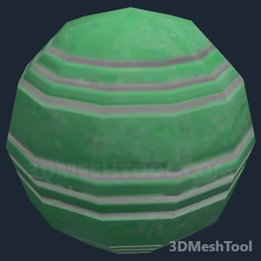 p_bocceballgreen01x: foto do modelo no RedM (RDR2)