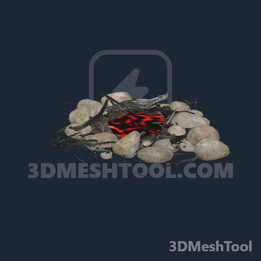 p_campfirerock01x - hash 0x3CF127BC / 1022437308: foto no RedM (RDR2)