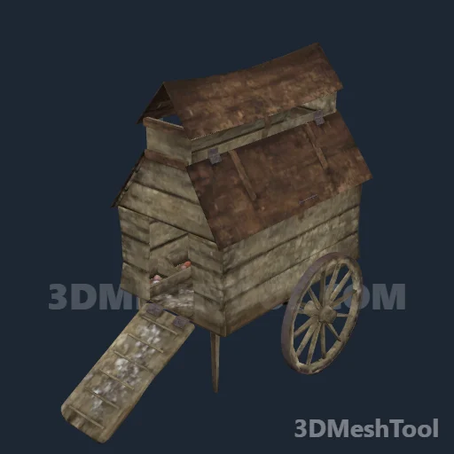 p_chickencoopcart01x - hash 0xDC07A536 / 3691488566: foto no RedM (RDR2)