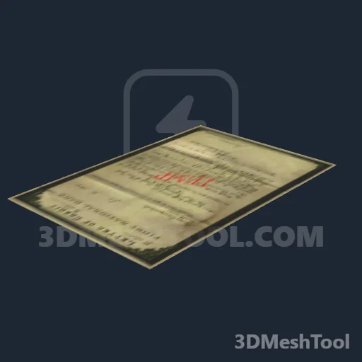 p_cs_letter01d_x - hash 0xA2183D45 / 2719497541: foto no RedM (RDR2)