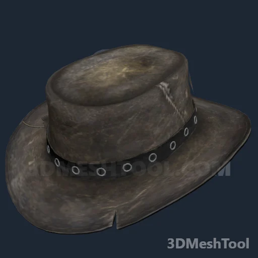p_cs_marstonhat01x: foto do modelo no RedM (RDR2)